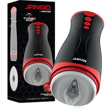 Jango Masturbatore Maschile di Lusso con Vibrazioni e Pressione